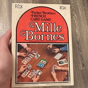 Mille Bornes French Card Game - Red